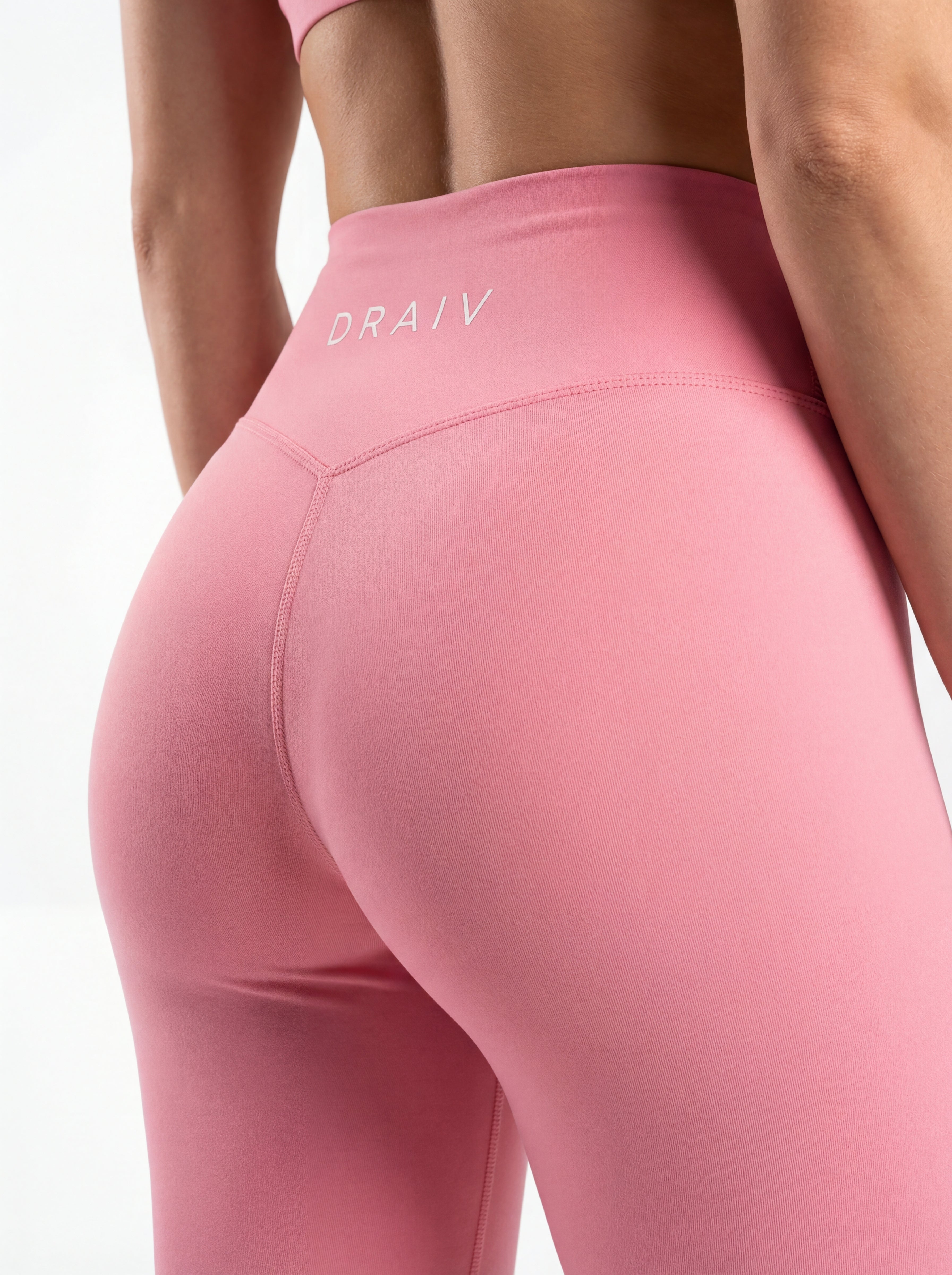 DRAIV Dámské Legíny Zvonové - Růžové