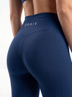 DRAIV Dámské Legíny Zvonové - Navy Blue