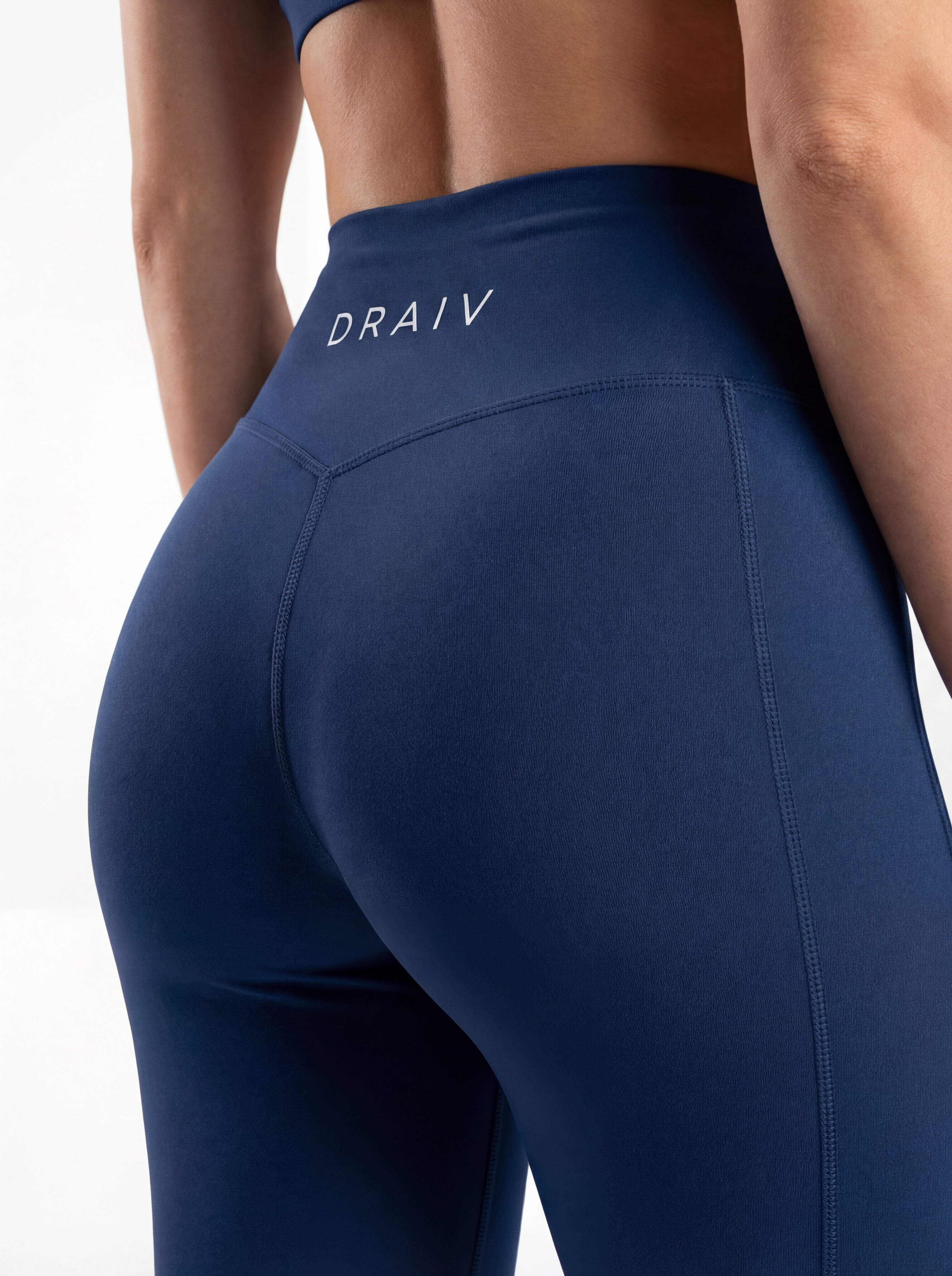 DRAIV Dámské Legíny Zvonové - Navy Blue